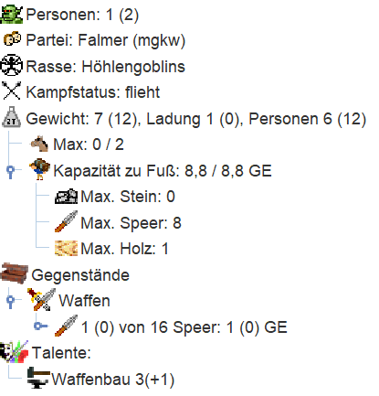 zusammengelegte Einheit Runde 7